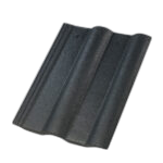 tigla-double-roman-negru